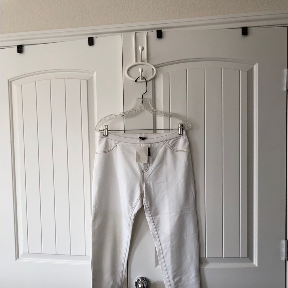 White leggings
